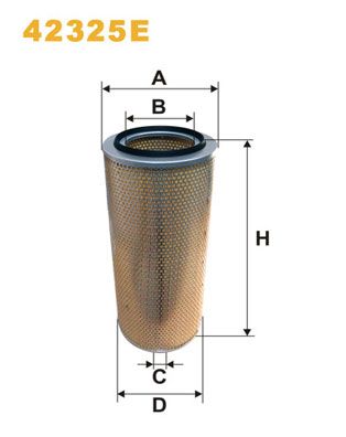 WIX FILTERS Ilmansuodatin 42325E